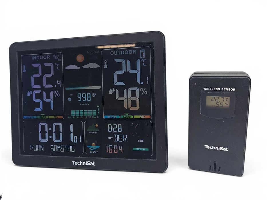 STACJA pogody TECHNISAT IMETEO 500 + czujnik zewnętrzny