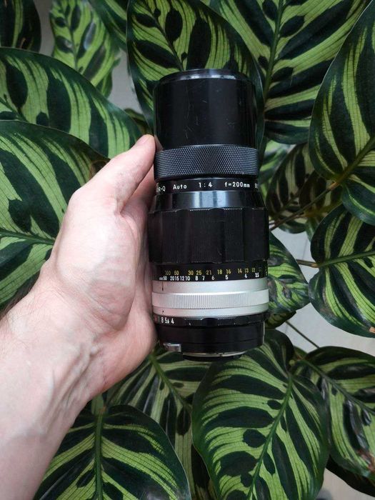 Обєктив Nikon Nikkor Q Auto 200mm f/4