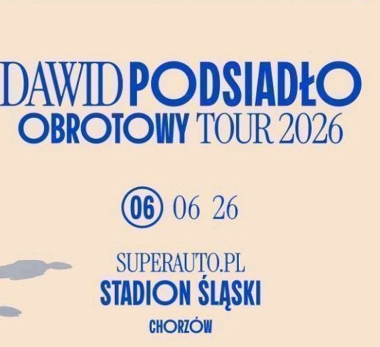Bilet Dawid Podsiadło - obrotowy tour 06.06.2026