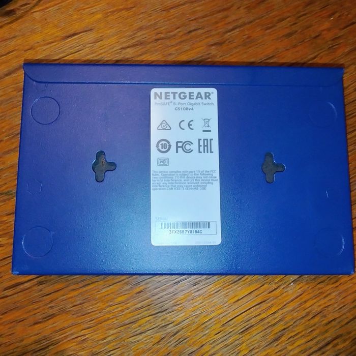 Netgear Ethernet Switch 2 sztuki + zasilacz