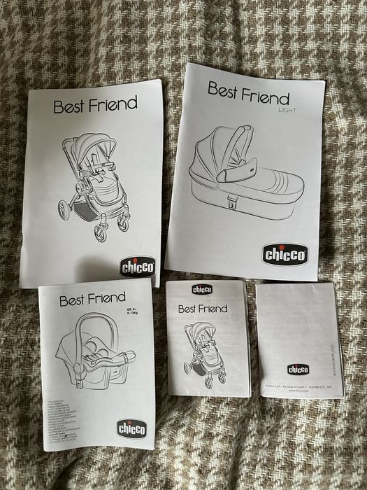 Коляска Chicco Best Friend 3в1