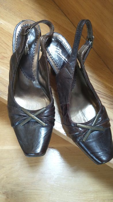 Buty skórzane r.37