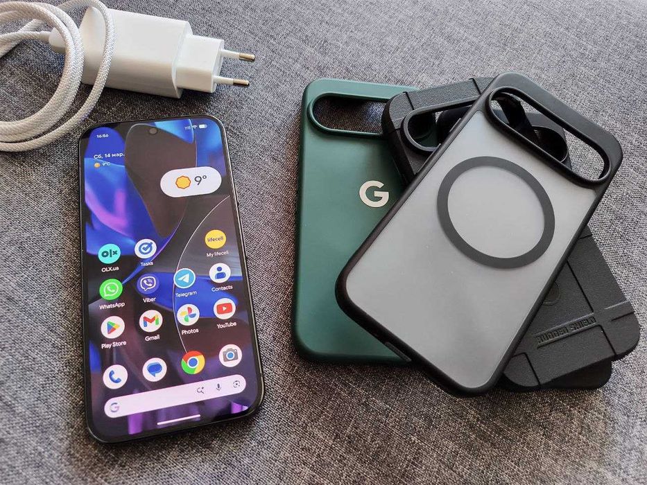 Google Pixel 9 Pro Black/128GB телефон (Never Lock)