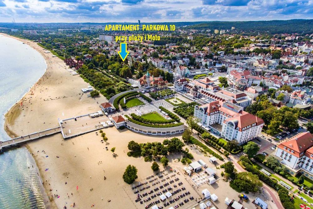 Apartament rodzinny Parkowa 10, przy plaży