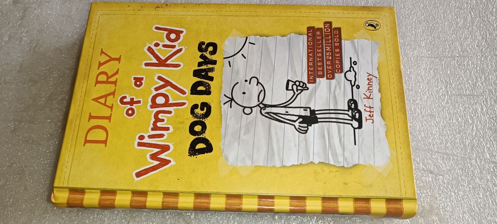 Antigo livro diário de um banana versão inglesa