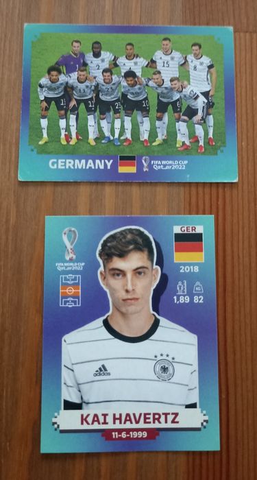 22 cromos FIFA World Cup Qatar 2022, Panini.