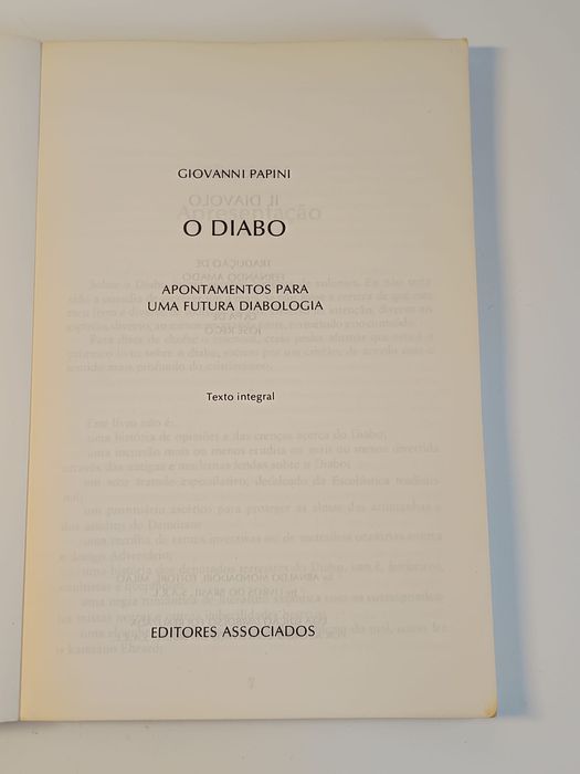 O diabo  - Giovanni papini