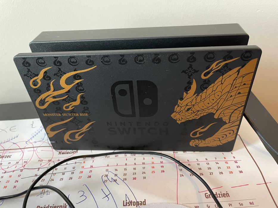 Nintendo Switch Monster Hunter Rise Edition | BDB | szkło, karta 256GB