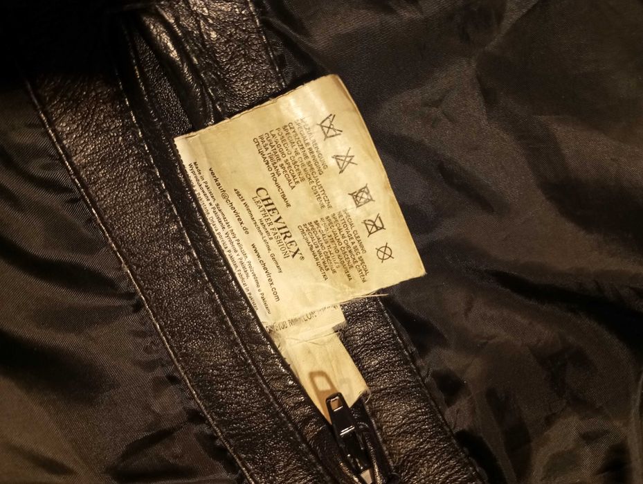 Kurtka skórzana ramoneska