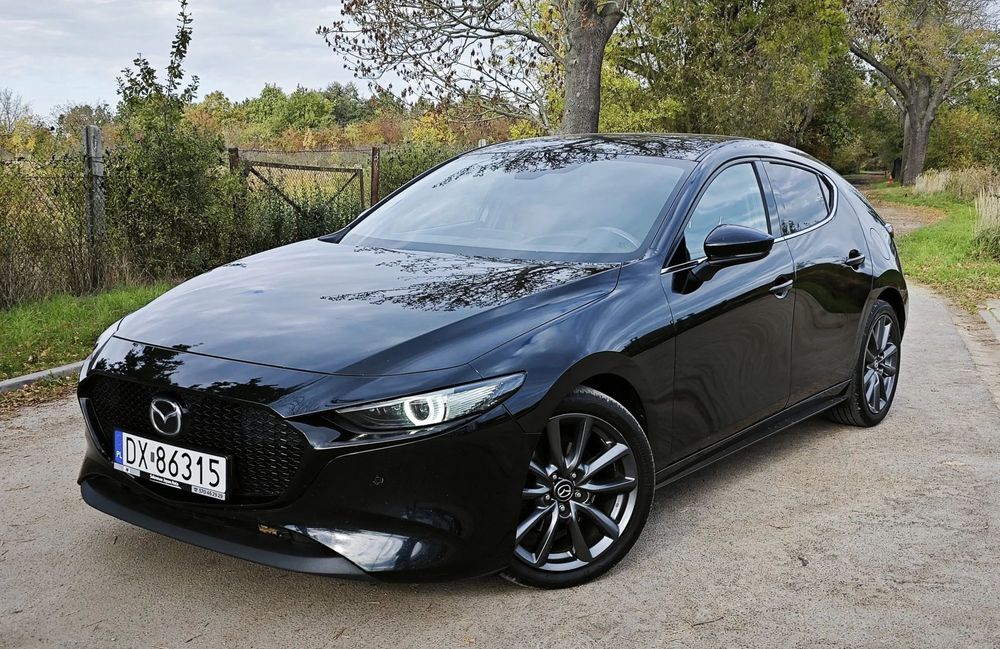 Mazda 3 Hybryda Z salonu Mazdy Wyjątkowy Stan! BOSE Head-up Kamera LED-Matrix