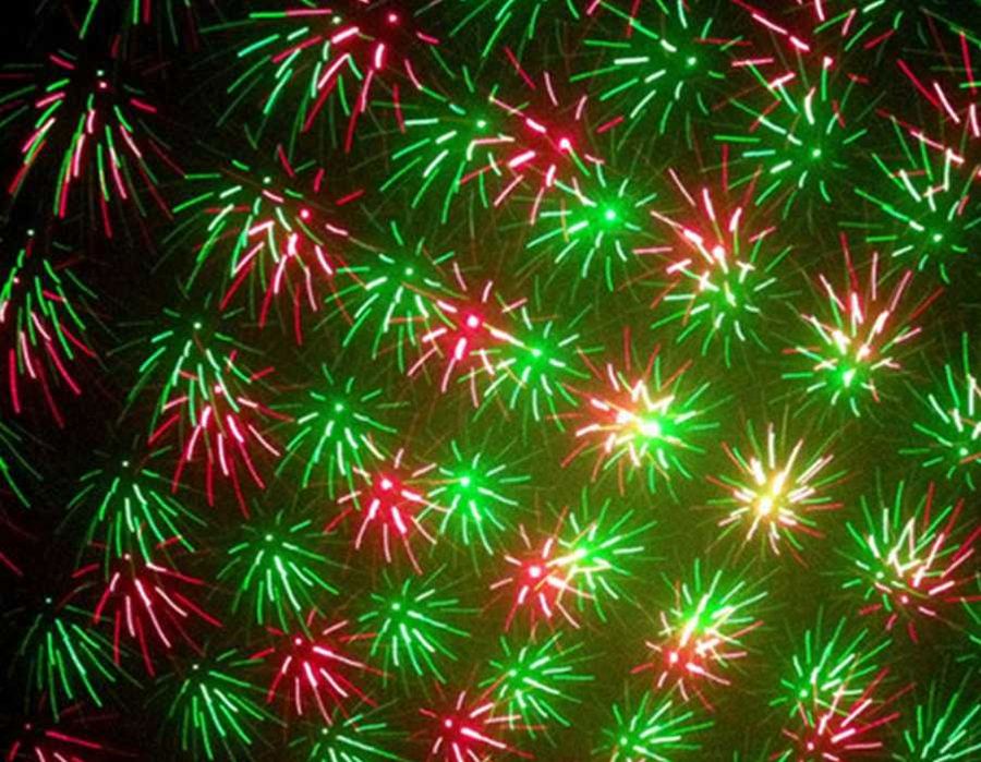 Nowoczesny LASER Projektor Disco Dyskotekowy Lampa 3D LED (WYPRZEDAŻ)