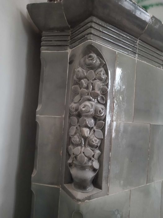 Zabytkowy piec kaflowy ok. 1898 r.