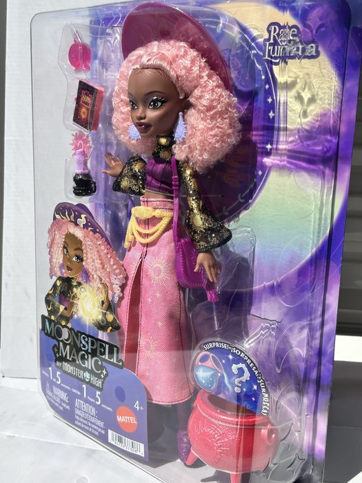 Лялька Monster High Moonspell Magic Rae Lumina Сонячна Відьма JMB91 Рей Люміна Монстер Хай Місячна Магія JNM26