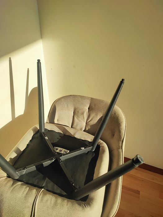 4× М'ягкі кухонні стільці з підлокітником Sessel Stühle