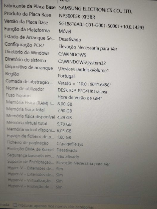 Portátil Samsung impecável