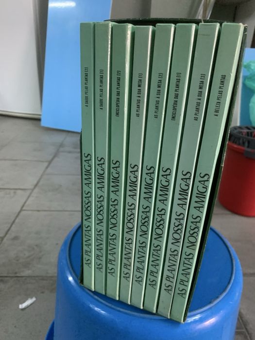 Coleção completa de livros de plantas