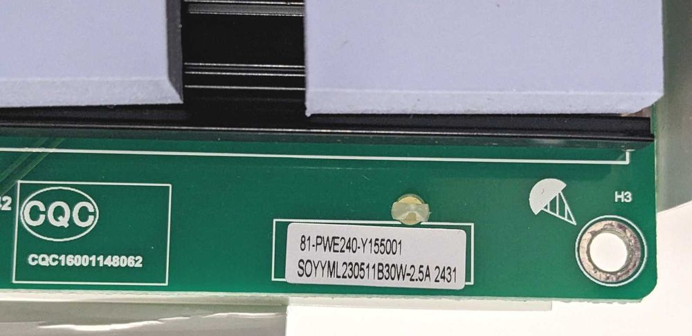 плата блок живлення JZ155Y024-1Y1-J242 KB-6160 для монітора Asus MS27U