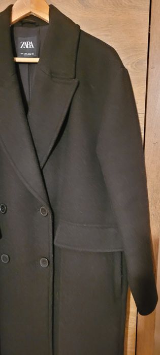 Damski płaszcz 50%welny