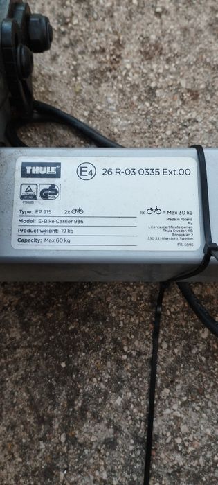 Suporte Thule carrier 936