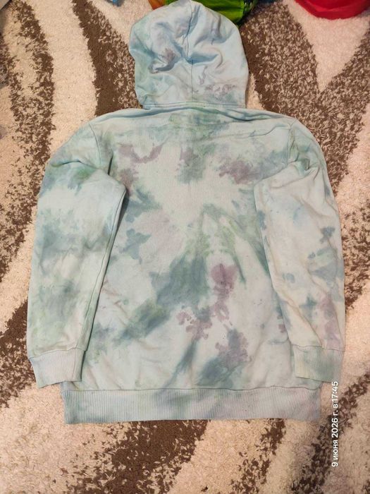 Оригинальное худи Diesel S-GIR-HOOD-BX1 (Волк) / Размер L / Кастом Tie-Dye