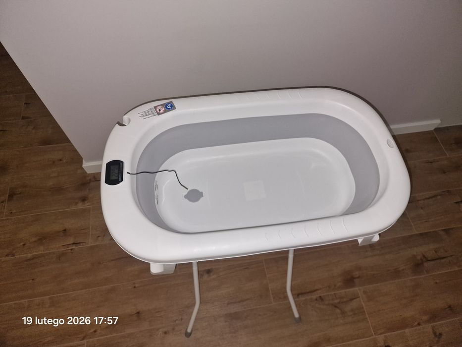 PRIMABOBO Wanienka składana MILO dla dziecka z Termometrem