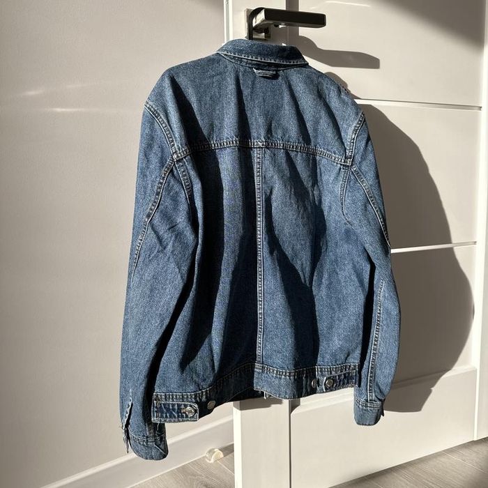 Чоловіча джинсова куртка mango, джинсовка манго