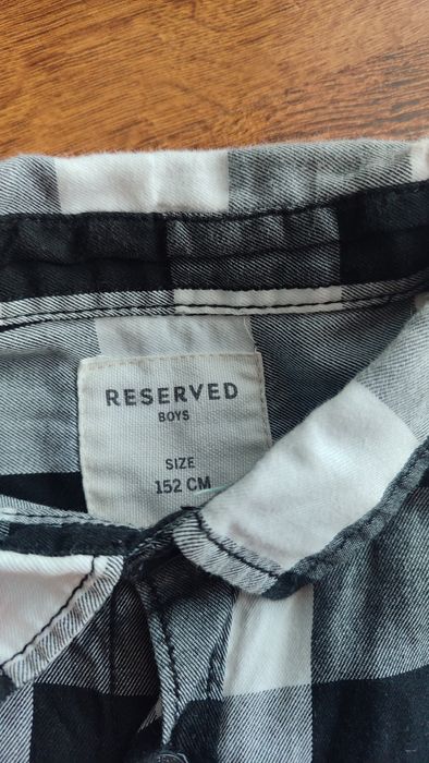 Reserved koszula chłopięca w kratę 152