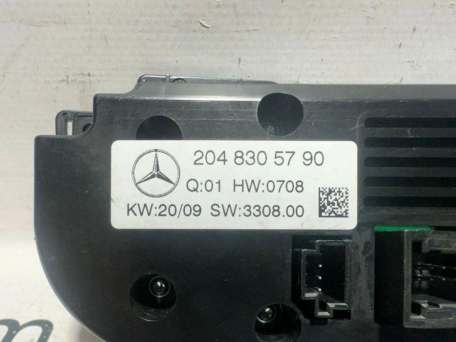 Display Sofagem Climatronic Digital AC Ar Condicionado Mercedes Benz