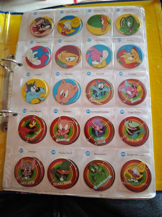 Coleção completa 100 MatuTazos Matutano + dossier original anos 90