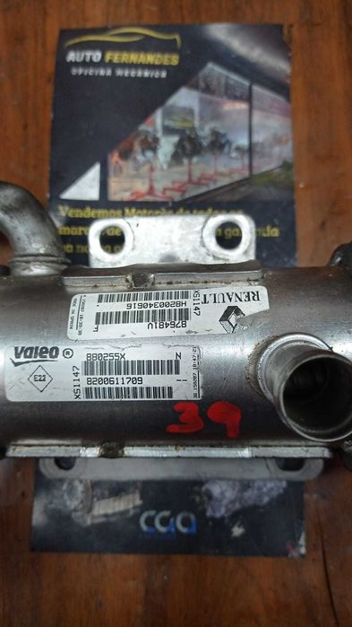 Radiador dos gases Renault Laguna, Opel Vivaro  Ref: 8 2 0 0 6 1 1 709