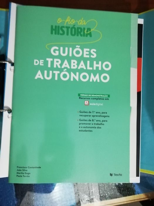 Novo O fio da História 8 Texto Editores - Dossier do Professor Novo!*
