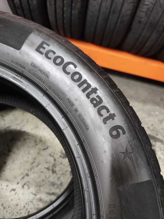 Pneus 225/55r17 Continental EcoContact 6 * com 80% piso