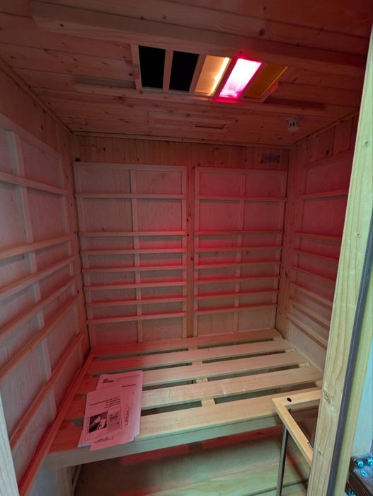 Sauna infrared/ fińska 2 osobowa weka therm niemiecka