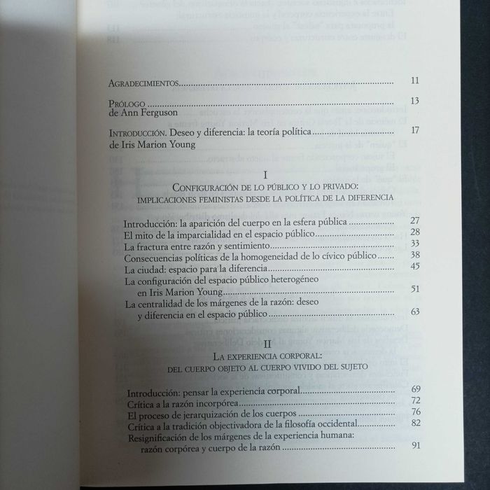 Género, Emancipación Y Diferencia (s)  la teoria política de Iris Marion Young