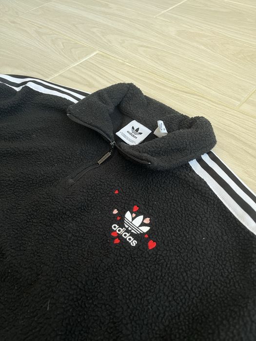 Флиска adidas 1/3 zip valentine: 700 грн. - Кофточки Хустец на Olx