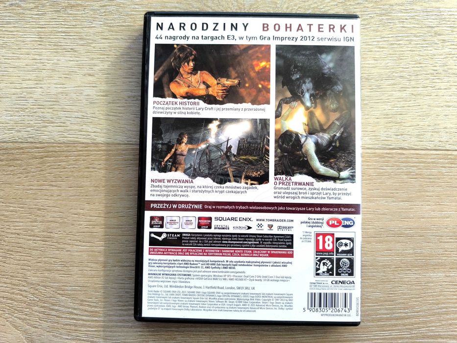 Tomb Raider (2013) [PC] (POLSKA WERSJA) - BOX