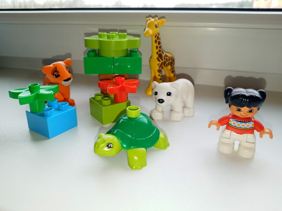 Zwierzątka Lego duplo 10801