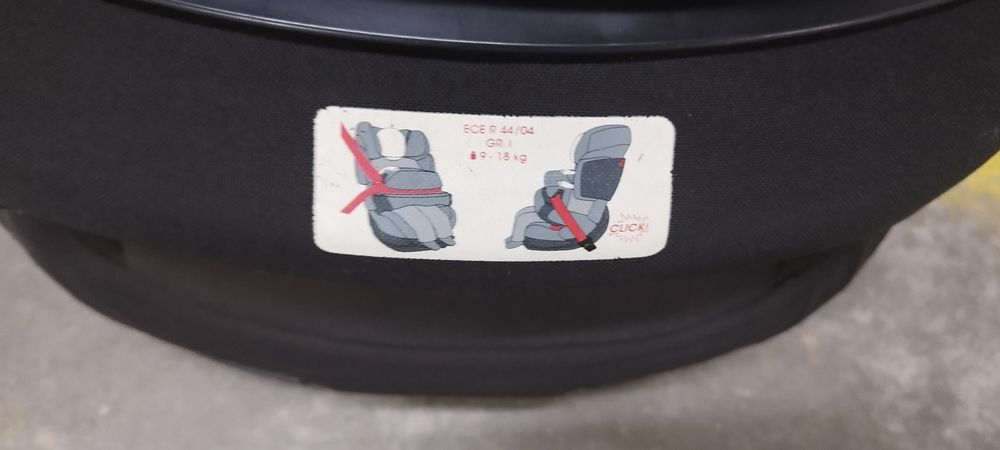 Cybex isofix grupo 1, 2 e 3