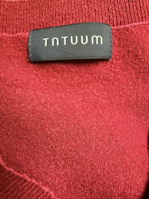 Tatuum burgundowa kamizelka unisex XL