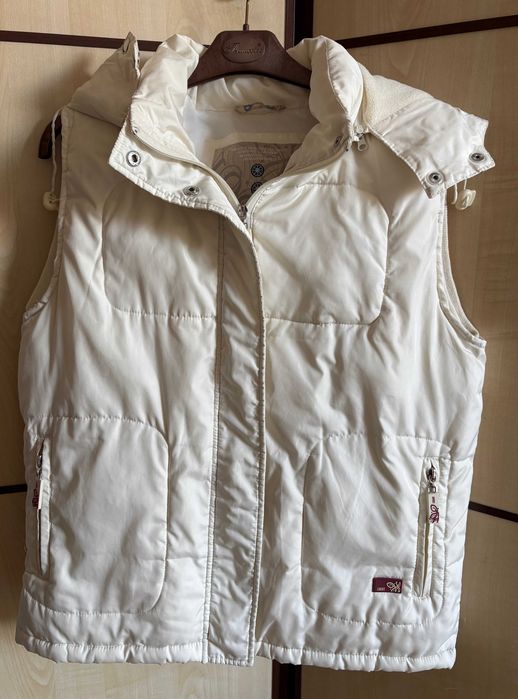 Bezrękawnik damski z kapturem Carry r. L stan idealny