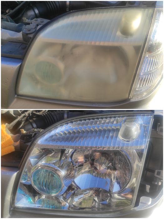 Поліровка фар, лакування фар