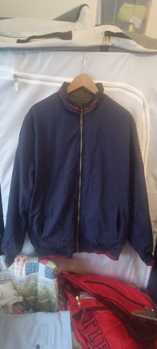 Blusão reversível azul e verde novo, L, 10€