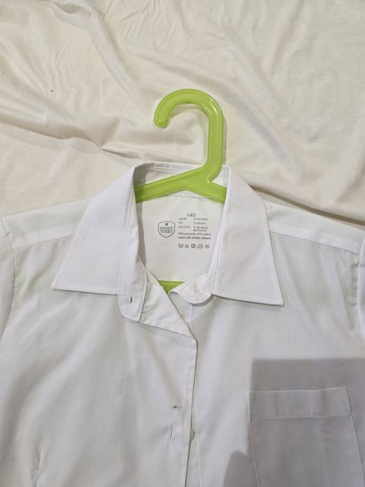 Koszula chłopięca 140 cm krótki rękaw