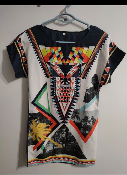 Bluzka z krótkim rękawem wzory