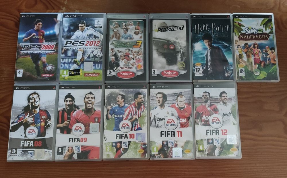 Jogos PSP como novos
