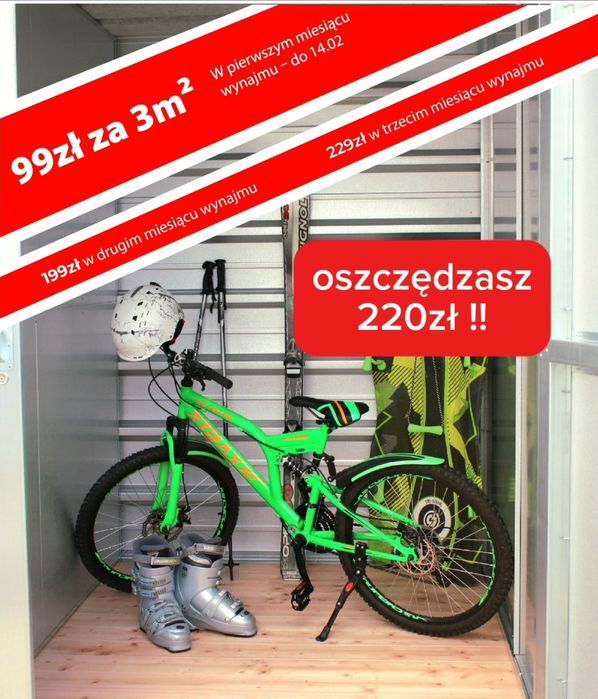 MAGAZYNY samoobsługowe do WYNAJĘCIA od 2m² do 12m² — RZESZÓW