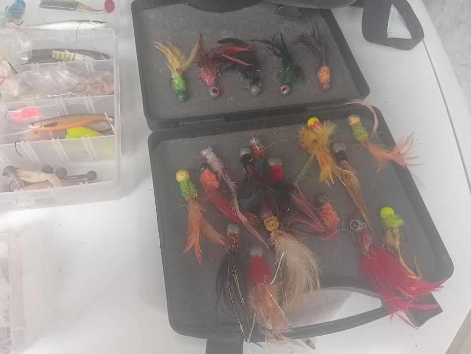 Torba spinningowa dragon, gumy spinningowe, koguty.