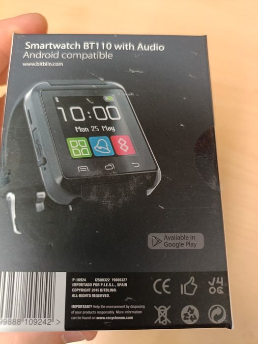 Smartwatch BT110 com Audio