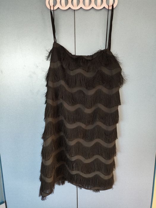 Sukienka Zara frędzle