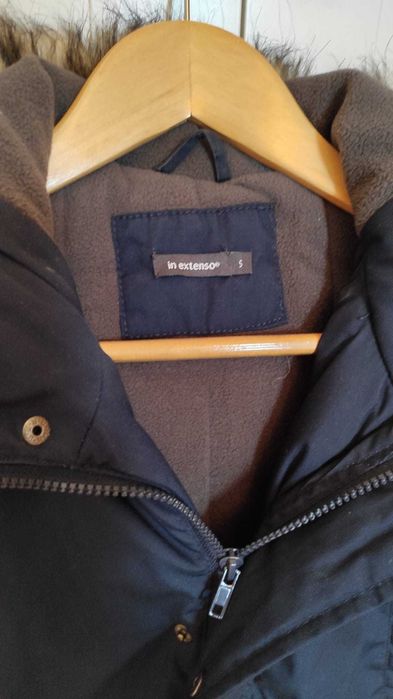 Kurtka zimowa granatowa S jak nowa